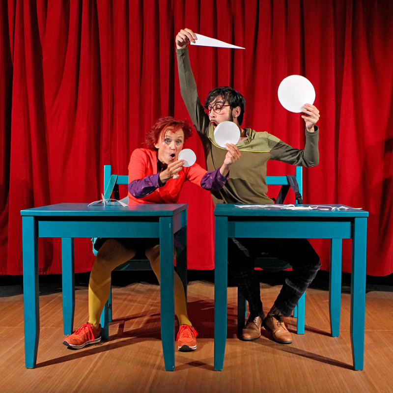 SCOLAIRE - Amanda & Stefano / Théâtre du Sursaut (3 à 6 ans)