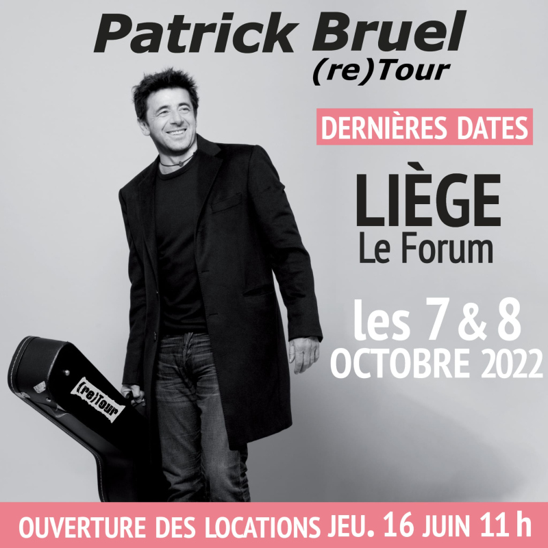 PATRICK BRUEL - (RE)TOUR