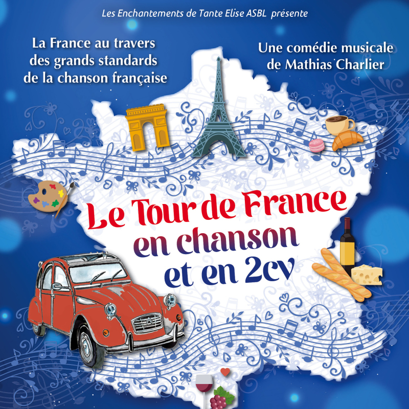 Le tour de France en chanson et en 2cv