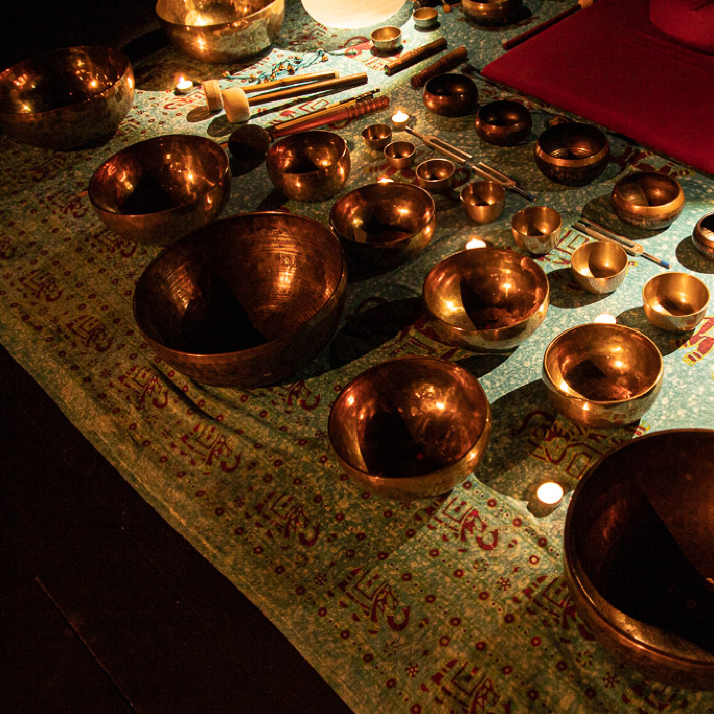 Méditations sonores : concert de bols tibétains
