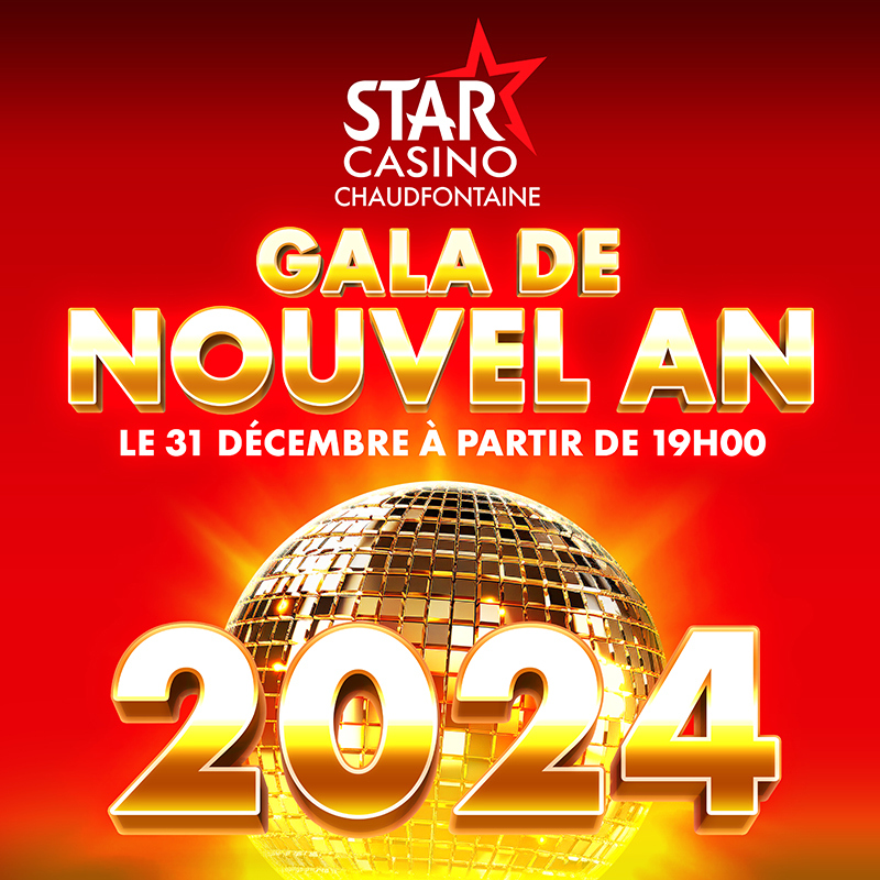 Dîner et Show : Gala Nouvel An 2024