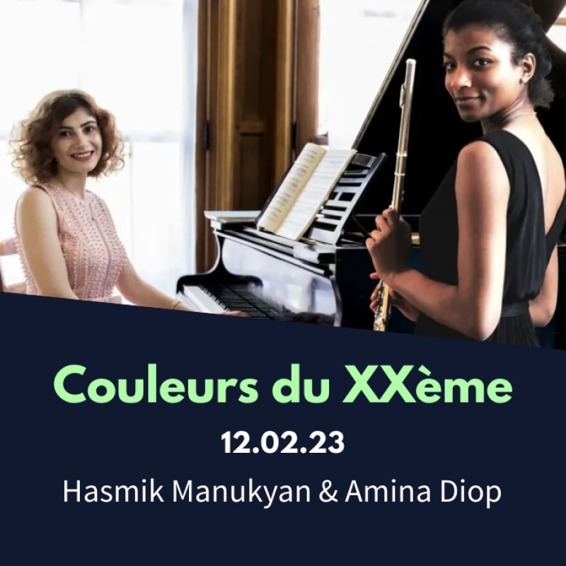 Couleurs du XXème - Duo Amina Diop/Hasmik Manukyan