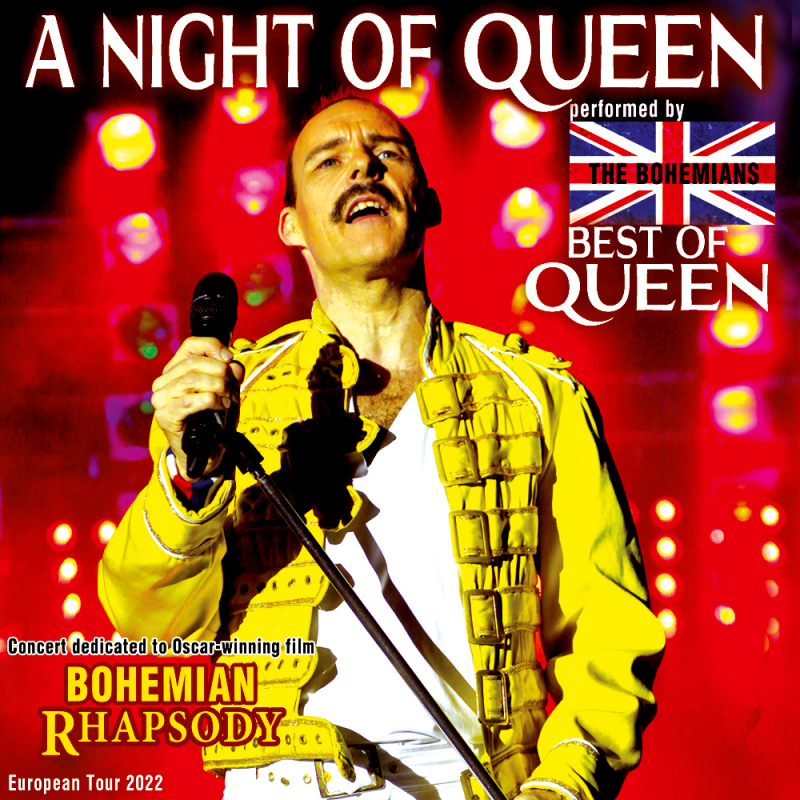A NIGHT OF QUEEN, by The Bohemians