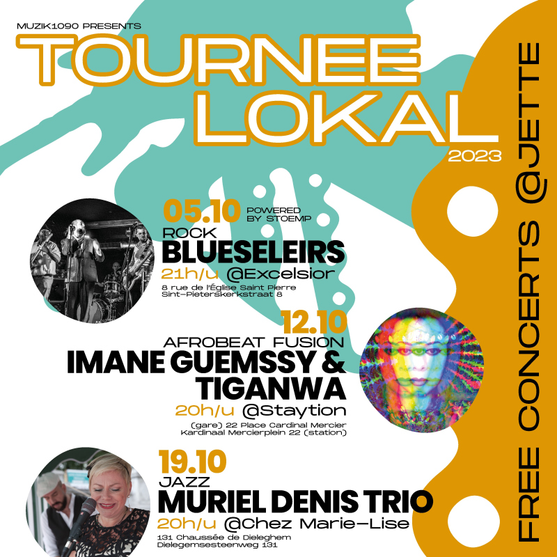 Tournée Lokal : Muriel Denis Trio @ Chez Marie-Lise